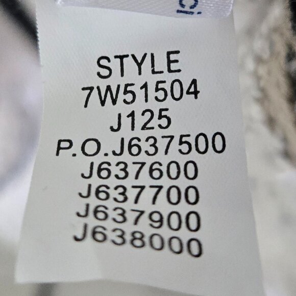 Lucky Brand Boho Knitted Shawl Wrap Women's Native Tassel Tie Chunky Fray Hem ML - Picture 6 of 8